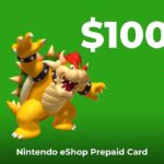 Nintendo eShop Prepaid Card USD 100 CA Key