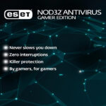 ESET NOD32 Antivirus Gamer Edition 2024 Key (1 Year / 1 PC)