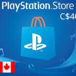 PlayStation Network CAD 40 Gift Card CA