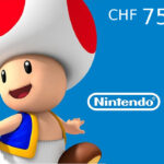 Nintendo eShop Prepaid Card CHF 75 Key CH