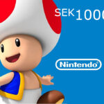 Nintendo eShop Prepaid Card SEK 1000 Key SE